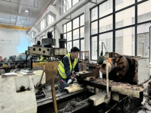 Fleyenda industrial ball valve blank grinding