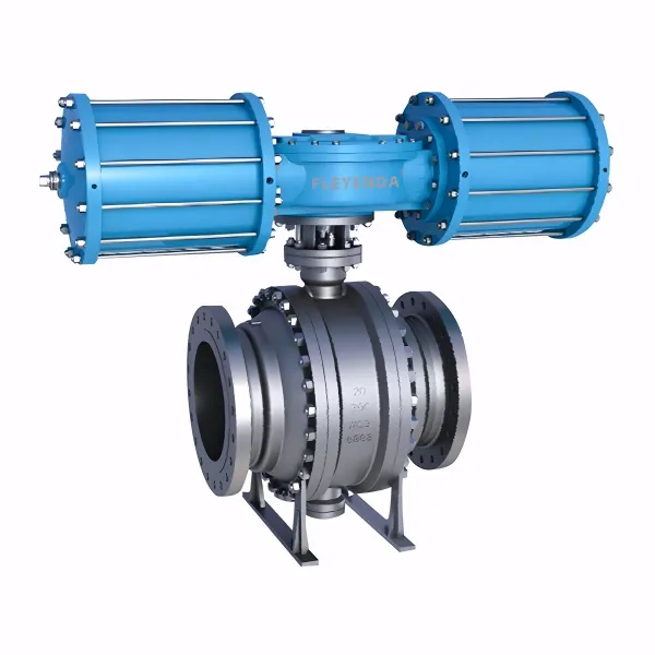 FAW-Q Pneumatic AW Trunnion Mounted Ball Valve