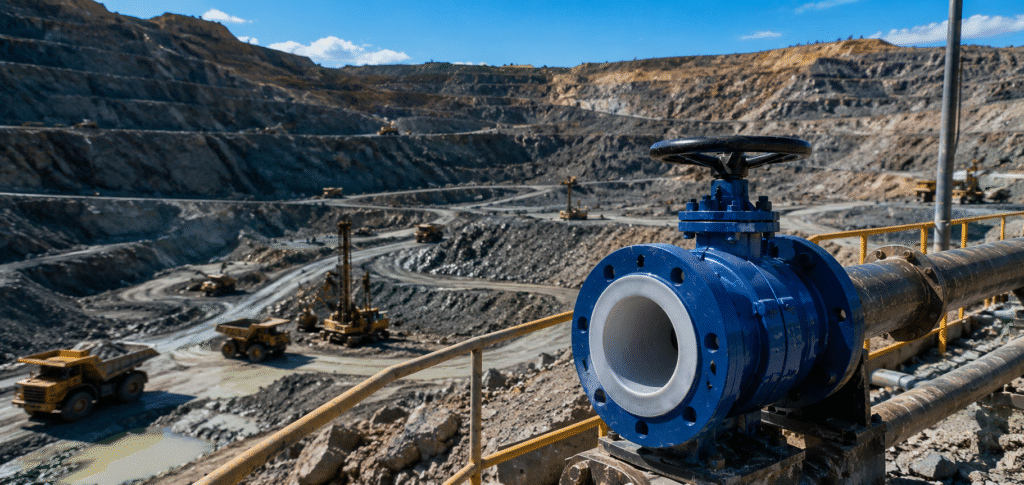 PTFE VALVE and MINING