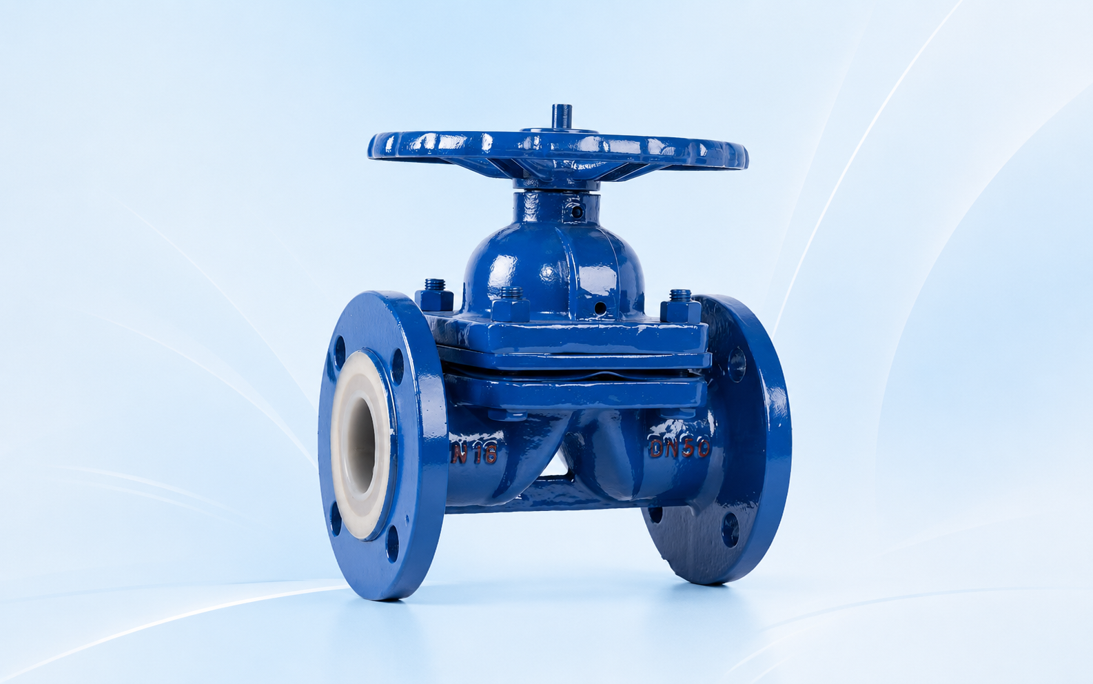 PTFE LINED Diaphragm valve
