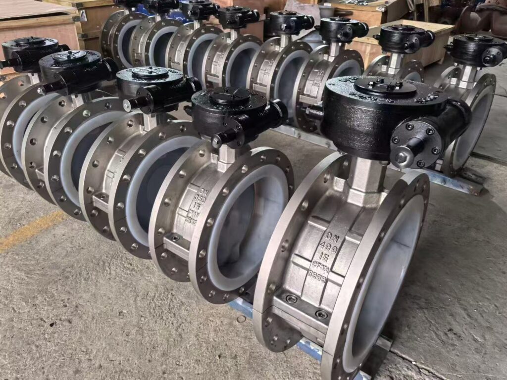 PTFE butterfly valve