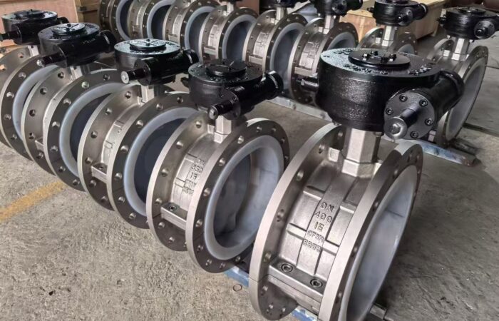 PTFE butterfly valve