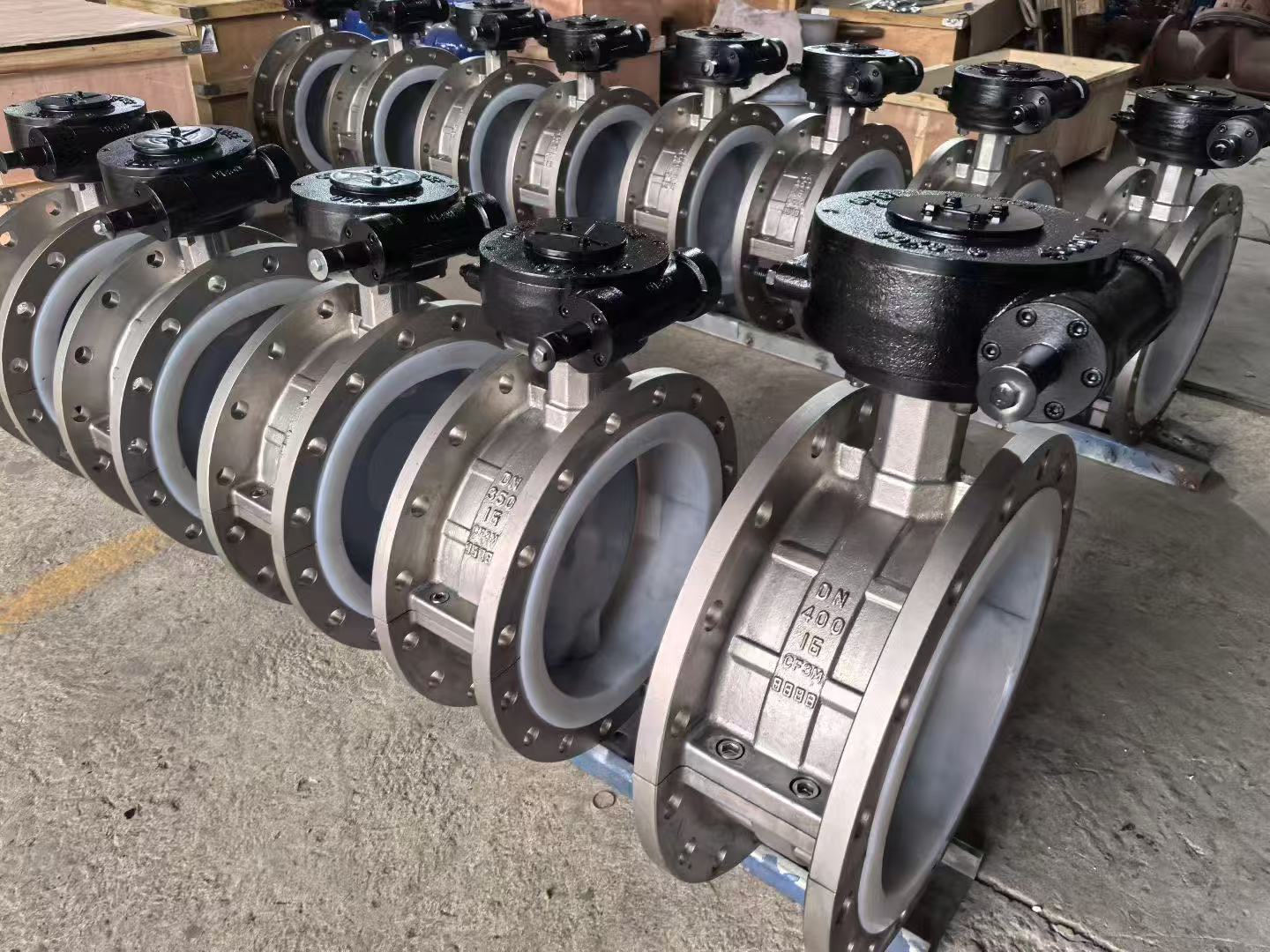 PTFE butterfly valve
