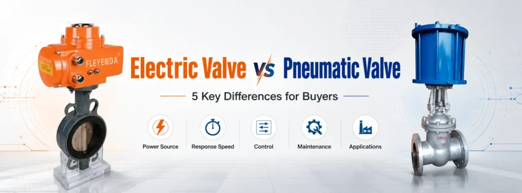 Electric Valve vs Pneumatic Valve