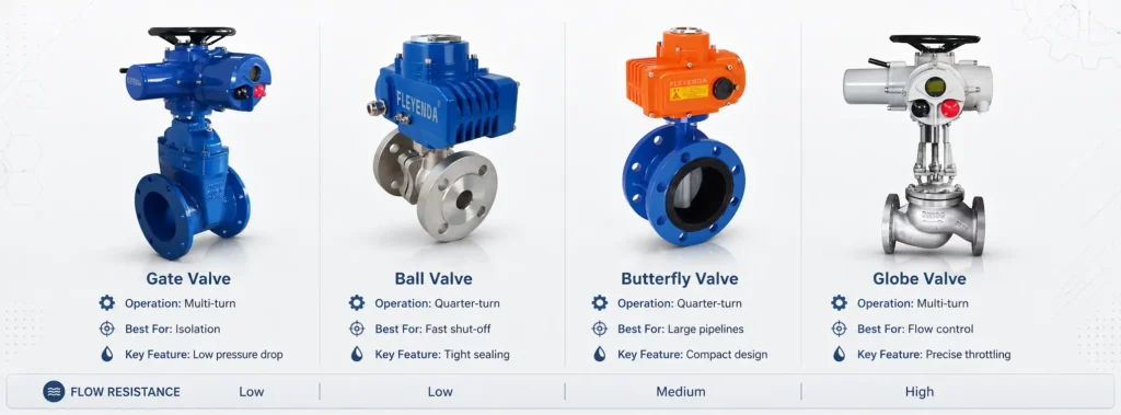 gate valve vs ball valve