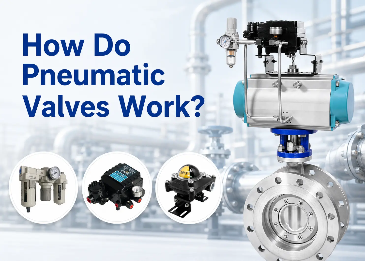 how do pneumatic valves work