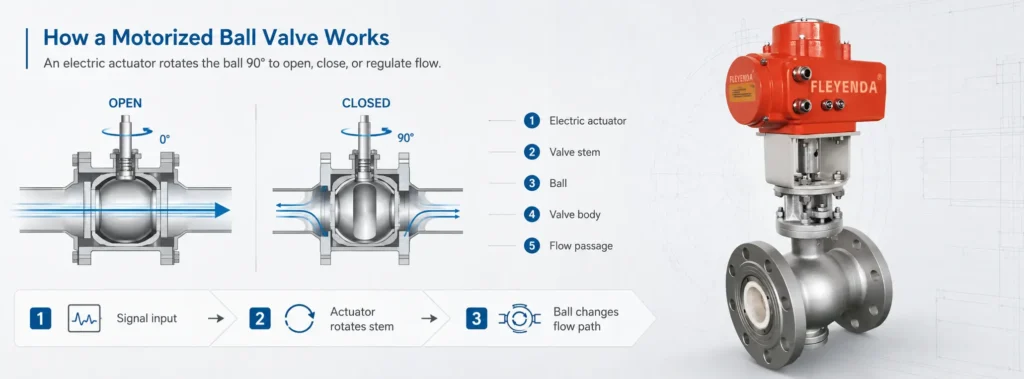motorized ball valve