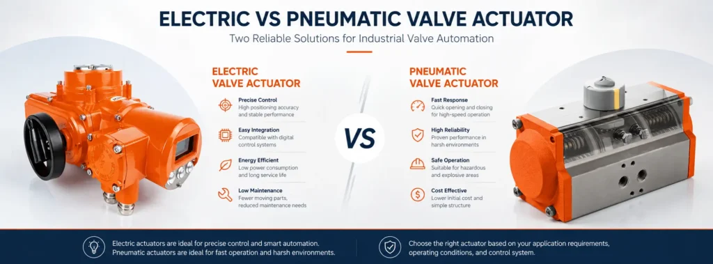 valve actuator type