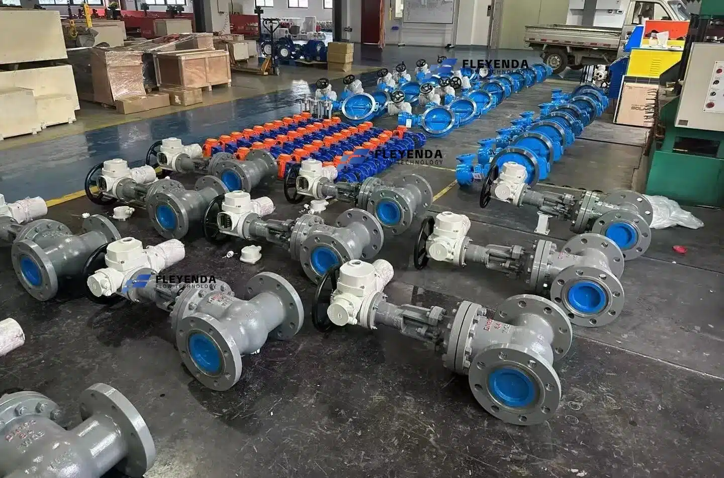 Industrial gate valve used for full-flow pipeline isolation