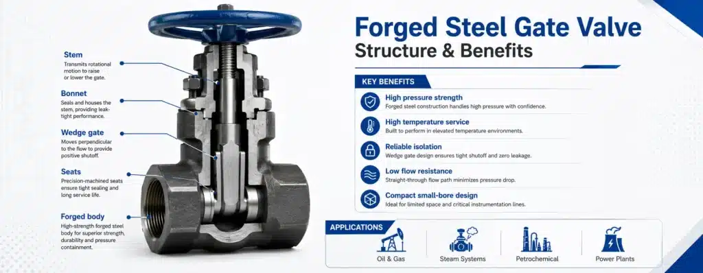 Forged Steel Gate Valve