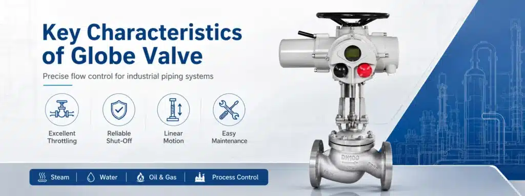 characteristics of globe valve