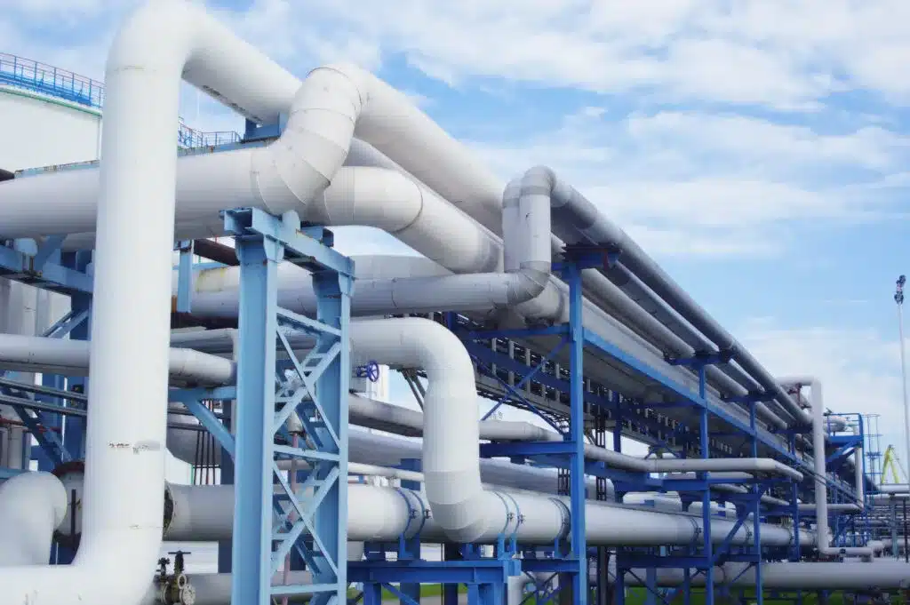 West Africa long-distance natural gas pipeline and compressor station project