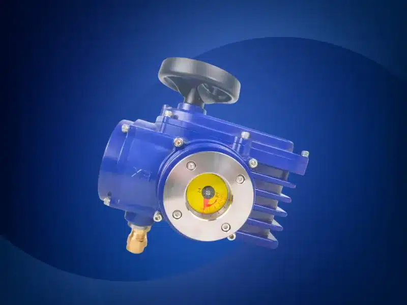 Compact mini explosion-proof electric actuator