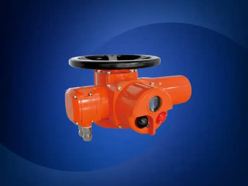 Z Series multi-turn electric actuator with manual handwheel