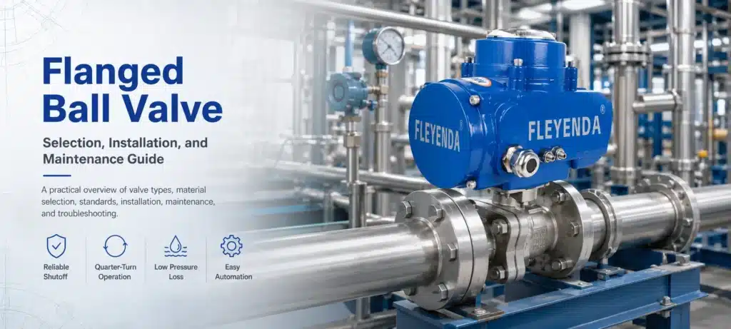 flanged ball valve