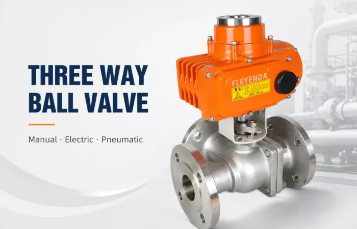 three way ball valve
