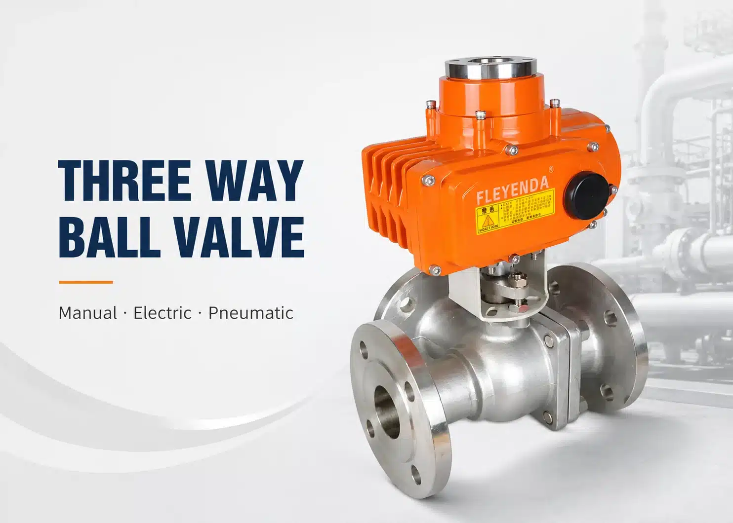three way ball valve