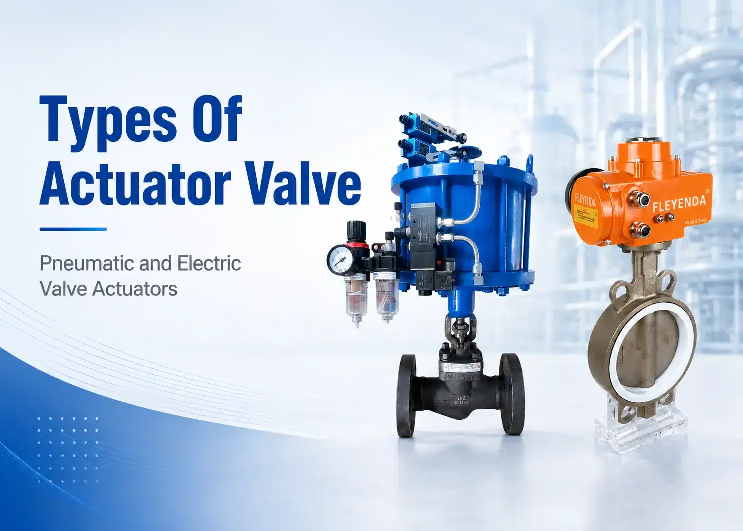 types of actuator valve