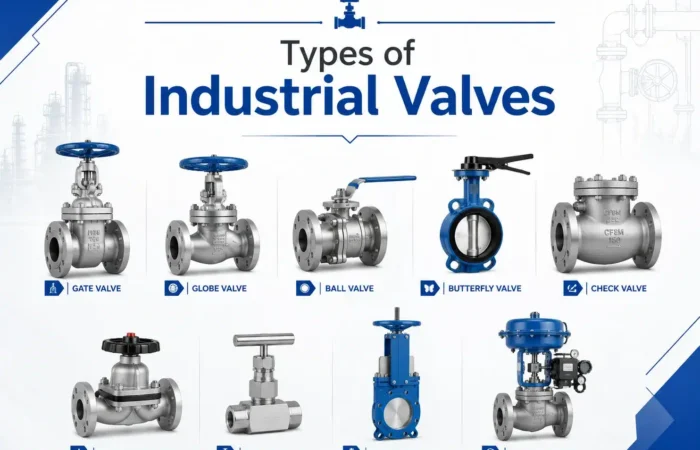 types of industrial valves