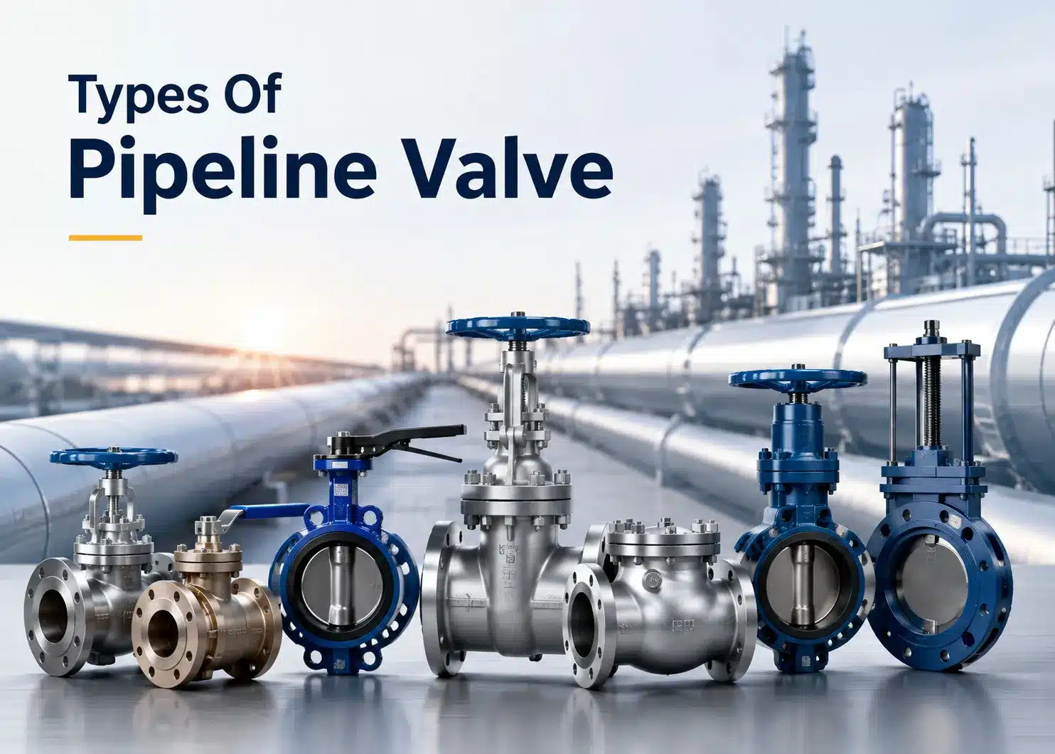 types of pipeline valve