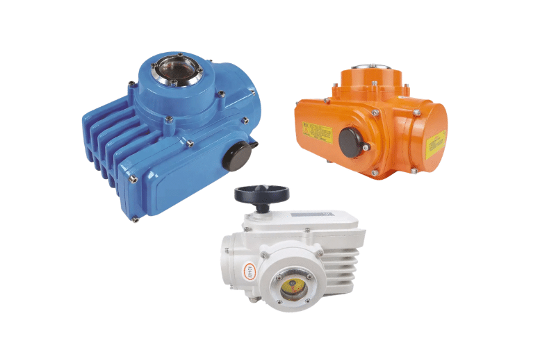 On off electric actuator for motor-operated valve
