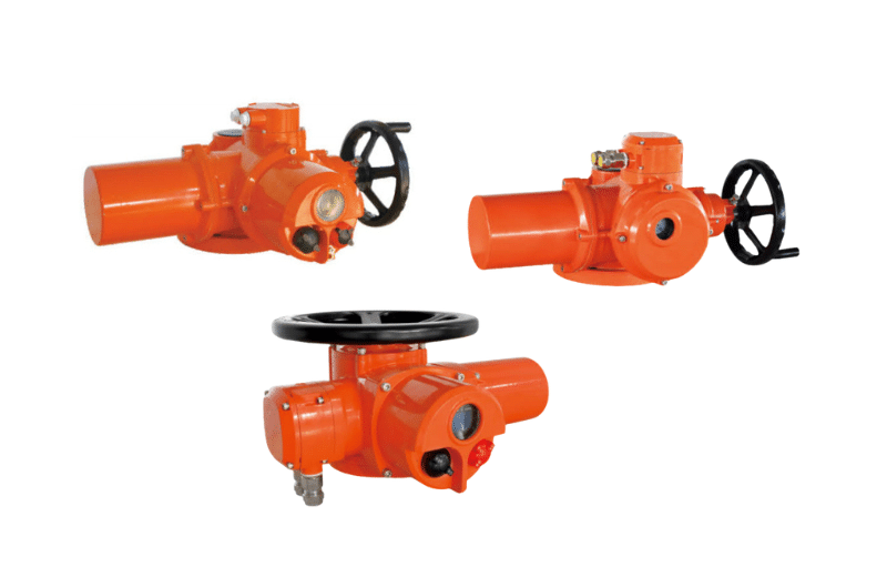 Modulating electric actuator for motor-operated valve