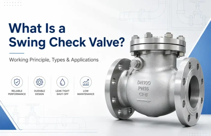 what is a swing check valve
