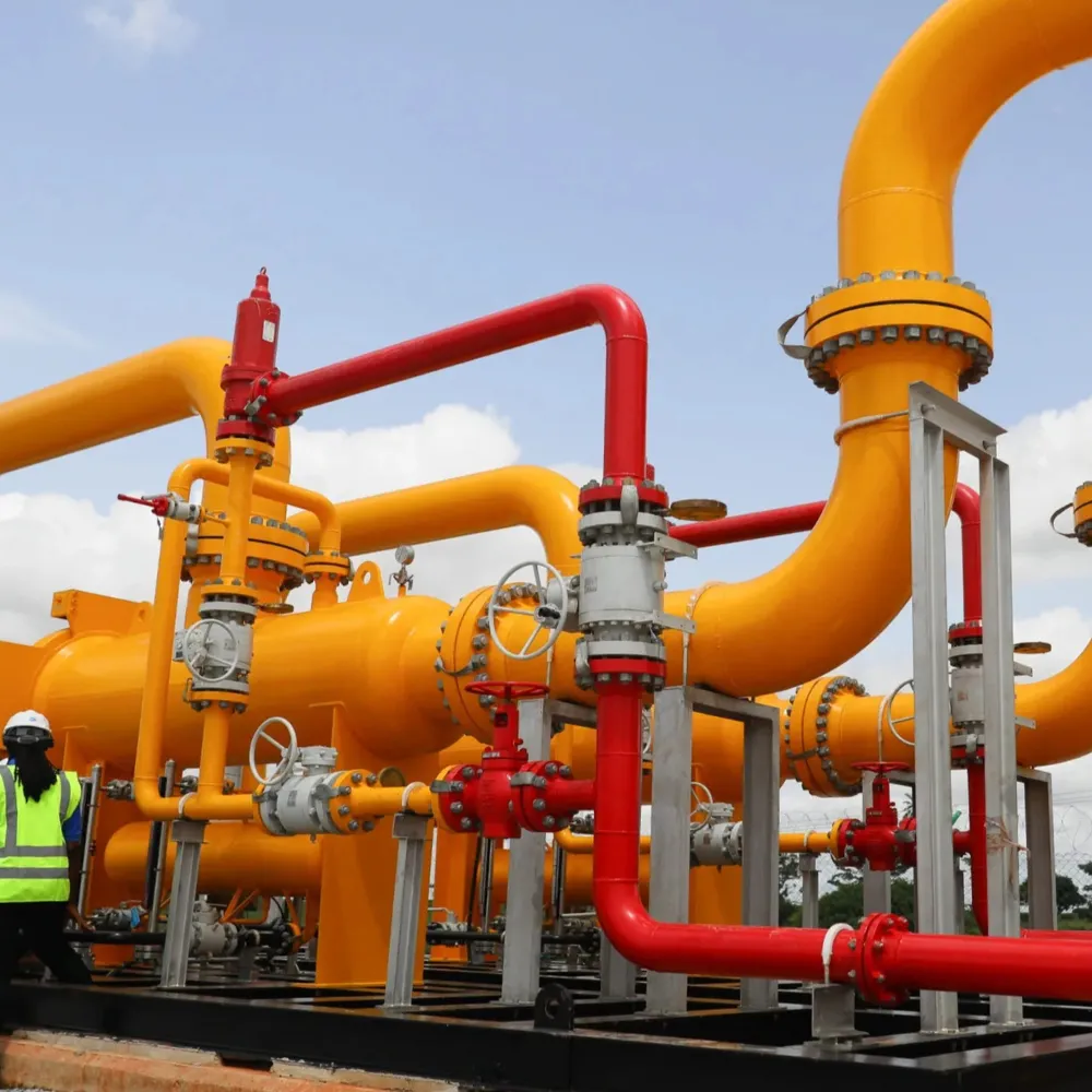Morocco customer natural gas valve project case study