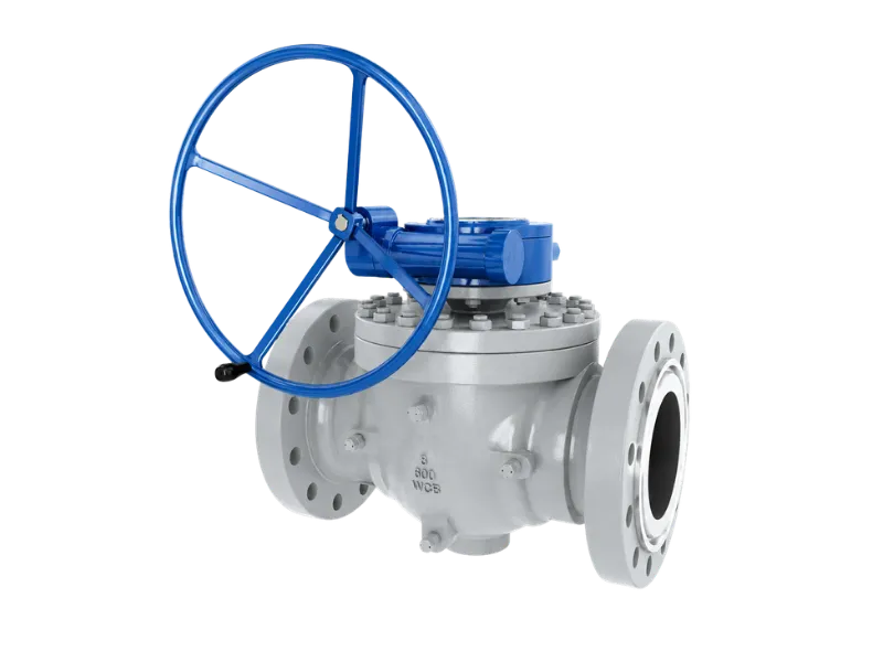 API 6D ball valve manufactured for Morocco gas and pipeline projects