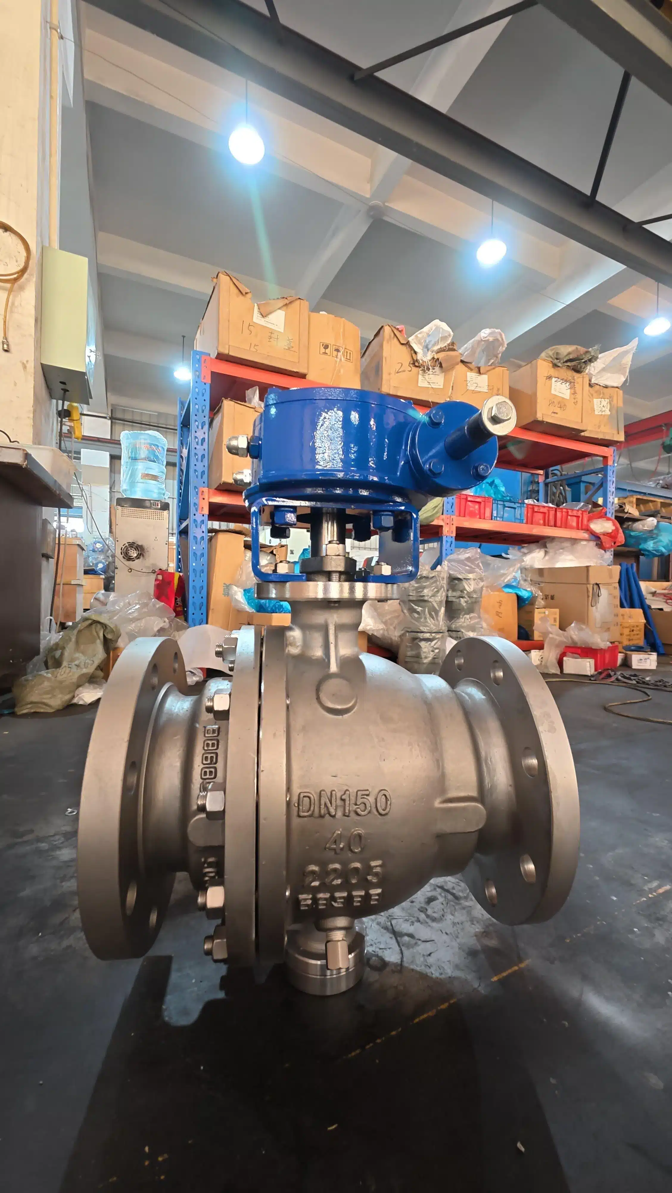 Industrial engineering and valve manufacturing environment