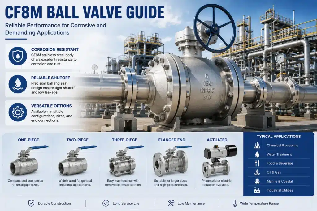 cf8m bal lvalve