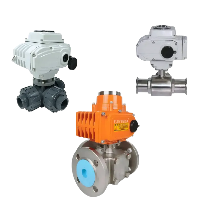 Fleyenda Electric 2-Way UPVC Ball Valve