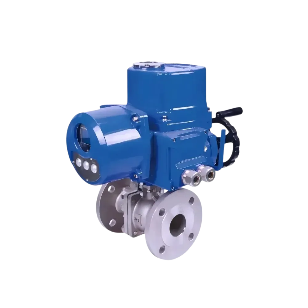 Fleyenda QT Electric 2 Way Flange Ball Valve