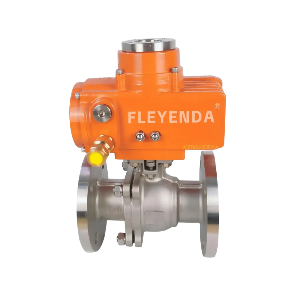 Fleyenda PTFE Fluorine-Lined Electric Ball Valve