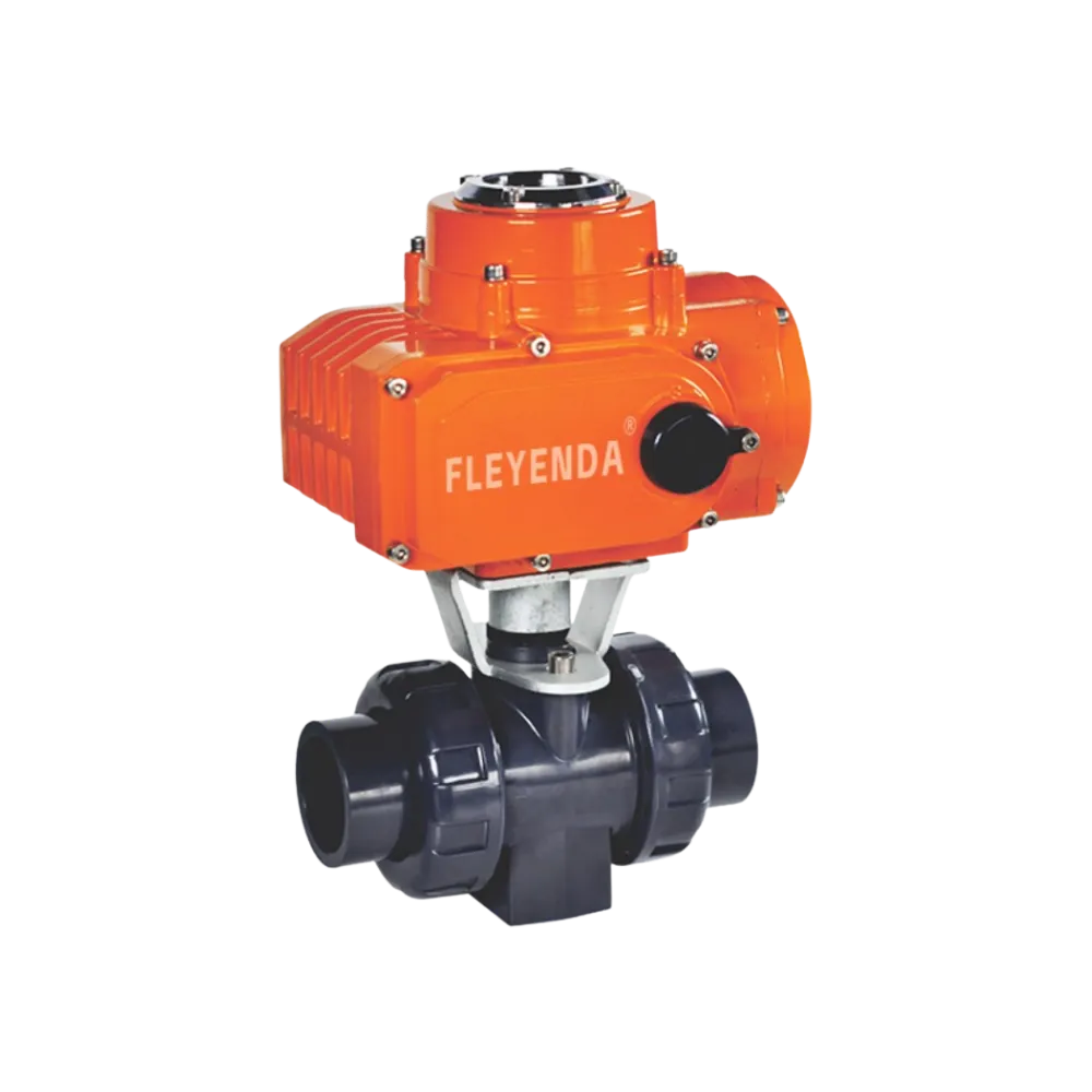 Fleyenda Electric 2-Way UPVC Ball Valve