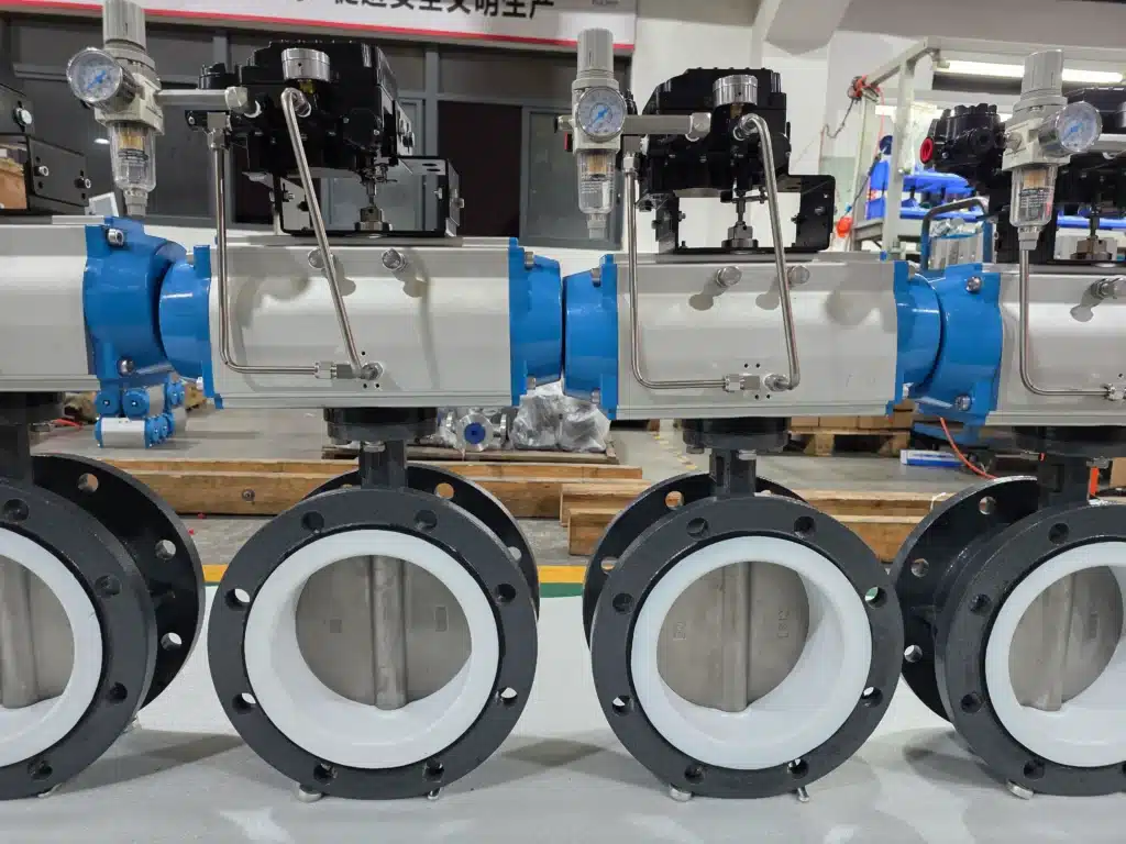 Pneumatic Actuator Valve